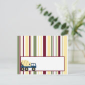 Baby shower de la zone de construction Carte de li (Debout devant)