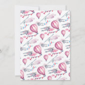 Baby shower de livraison spécial Invitation (Dos)