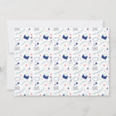 Baby shower de livraison spécial par invitation pa (Dos)