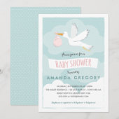 Baby shower de livraison sucrée Invitation (Devant / Derrière)