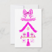 Baby shower de Merci de maison rose (Devant)