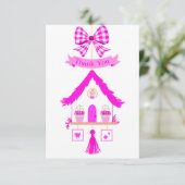 Baby shower de Merci de maison rose (Debout devant)