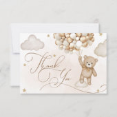 Baby shower de Merci de révélation du genre de l'o (Devant)