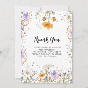 Baby shower de Merci fleur sauvage