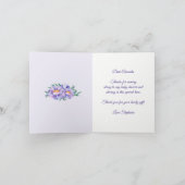 Baby shower de Merci Floral violet (Intérieur)