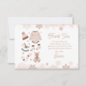 Baby shower de Merci froid à l'extérieur de la nei (Devant)