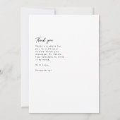 Baby shower de Merci photo minimal moderne Arch 2 (Dos)