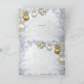 Baby shower de Noël Invitation (Intérieur)