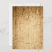 Baby shower de pays Invitation pour garçon (Dos)