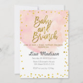 Baby shower de pêche Brunch Invitation (Devant)