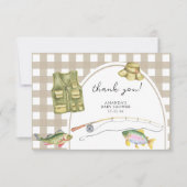 baby shower de pêche merci (Devant)