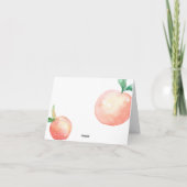 Baby shower de pêche ou Carte de remerciements d'a (Dos)