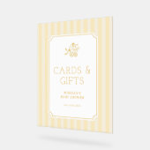 Baby shower de poussette de bébé mignonne Preppy I (Angle)