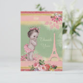 Baby shower de princesse Tour Eiffel de Merci (Debout devant)