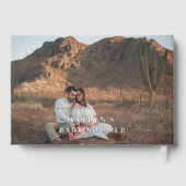 Baby shower de script du coeur photo bleu (Verso)