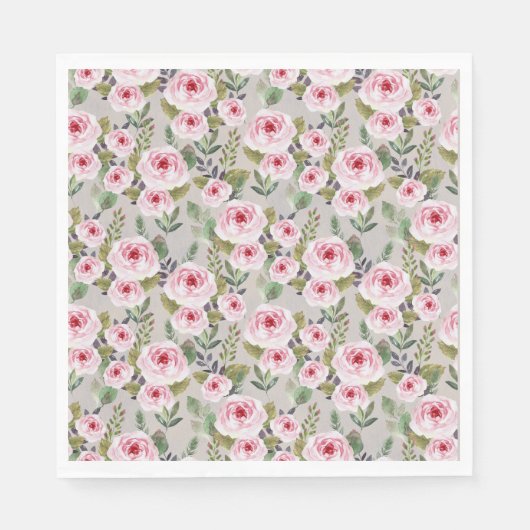 Baby shower de serviette en papier au design migno (Devant)