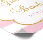 Baby shower de signalisation pour le livre d'or (Coin)