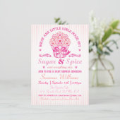 Baby shower de sucre et épices Cupcake Invitation (Debout devant)