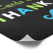 Baby shower de tableau de bord bleu et vert de la  (Coin)