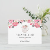 Baby shower de thé du jardin Merci (Debout devant)