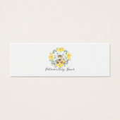 Baby shower de verdure des bois Raffle de couches (Devant)