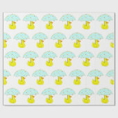 Baby Shower Decoratie Cadeaupapier (Vlak)