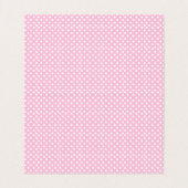 Baby shower d'éléphant rose et gris | Cartes (Intérieur déplié)