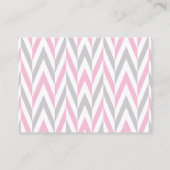 Baby shower d'éléphant rose et gris Sm - Conseil (Dos)