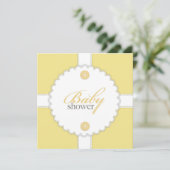 Baby shower Dental Flat Invitation (Debout devant)