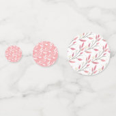 Baby shower des animaux de bois Confetti (Derrière)