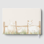 Baby shower des animaux de ferme Meadow Friends (Verso)