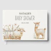 Baby shower des animaux de petite ferme (Recto)