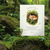 Baby shower des signes de chevalet de chevalet de 