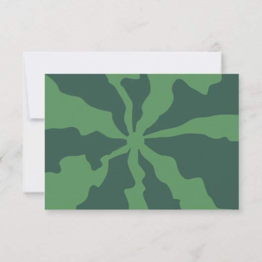 Baby shower d'été de Merci de pastèque douce (Dos)