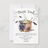 Baby shower d'Halloween Merci neutre pour les femm (Devant)