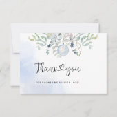 Baby shower d'hiver merci (Devant)