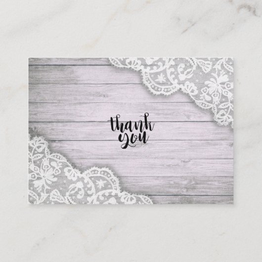 Baby shower diaper Raffle Ticket Lace Sunflower Informatiekaartje (Achterkant)