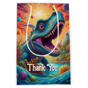 Baby shower Dino-Mite Medium Cadeauzakje