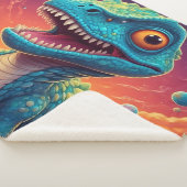 Baby shower Dino-Mite Sherpa Deken (3/4)