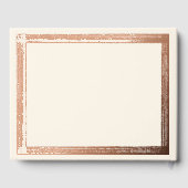 Baby shower d'ivoire Livre d'invité Real Foil Gues (Verso)