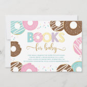 Baby shower Donut Doughnut Apportez une carte de l (Devant)