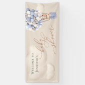 Baby shower d'ours de bannières d'accueil (Vertical)