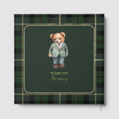 Baby shower d'ours en peluche de luxe (Verso)