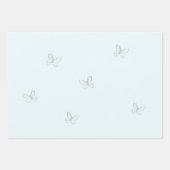 Baby shower d'ours mou Papier d'enveloppement pers (Devant 3)