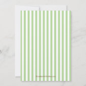 Baby shower doux à l'ours en peluche Invitation ve (Dos)