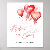 Baby shower doux Poster Baby shower doux (Devant)