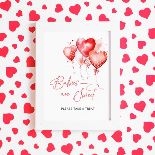 Baby shower doux Poster Baby shower doux