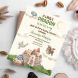 Baby shower Dragon d'aquarelle budgétaire<br><div class="desc">Voici notre adorable Watercolor Dragon Baby shower Invitation, la façon parfaite de donner le ton fantastique et enchanteur pour votre prochaine célébration! Célébrez l'arrivée imminente d'un petit avec ce design d'invitation charmant et unique. Conçu avec soin et une touche de magie, notre illustration de dragon aquarelle vole le spectacle avec...</div>