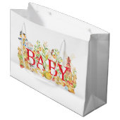 Baby shower du marché agricole ・ Nouveau sac cadea (Devant Angle)