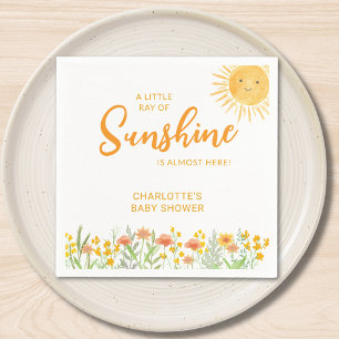 Baby Shower Een Straaltje Zonneschijn Servet